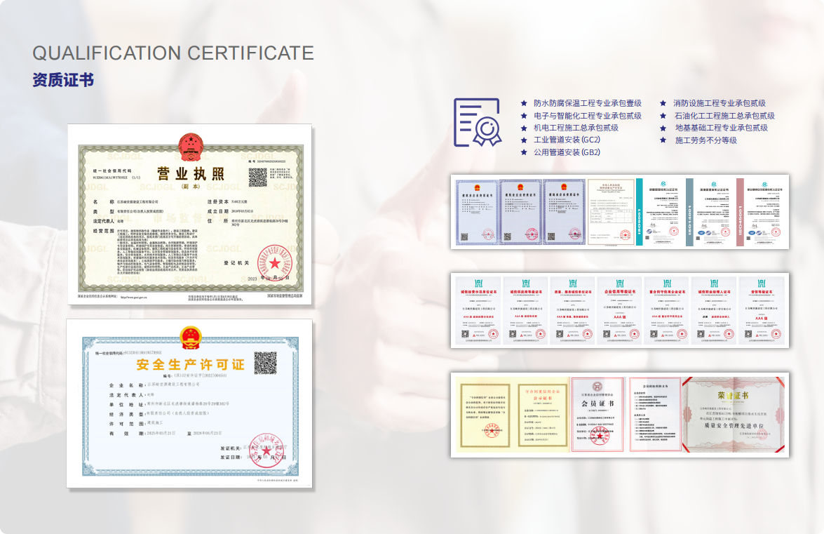 资质证书